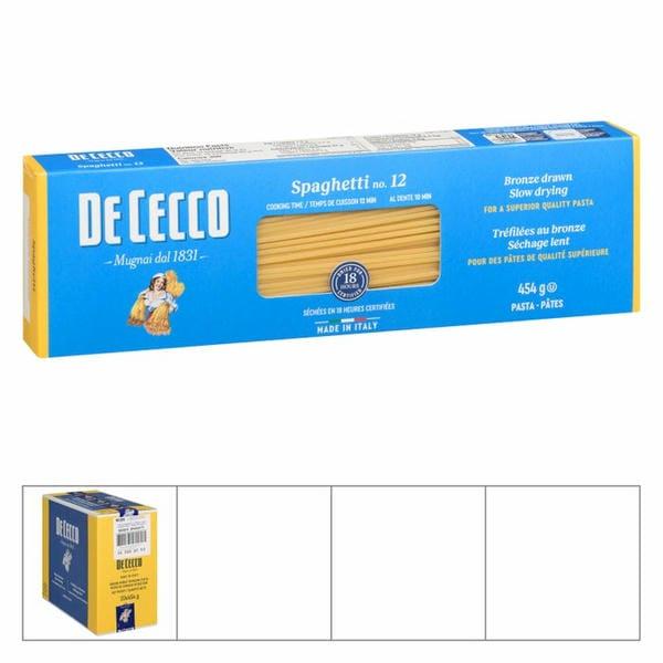 De Cecco Spaghetti Pasta 454g/16oz (20/Case)